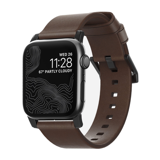 Nomad 40/38 mm Moderne skinnrem - Brun