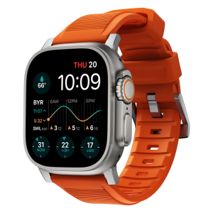 Nomad 49/45/44mm Rugged Strap reim - Ultra Orange